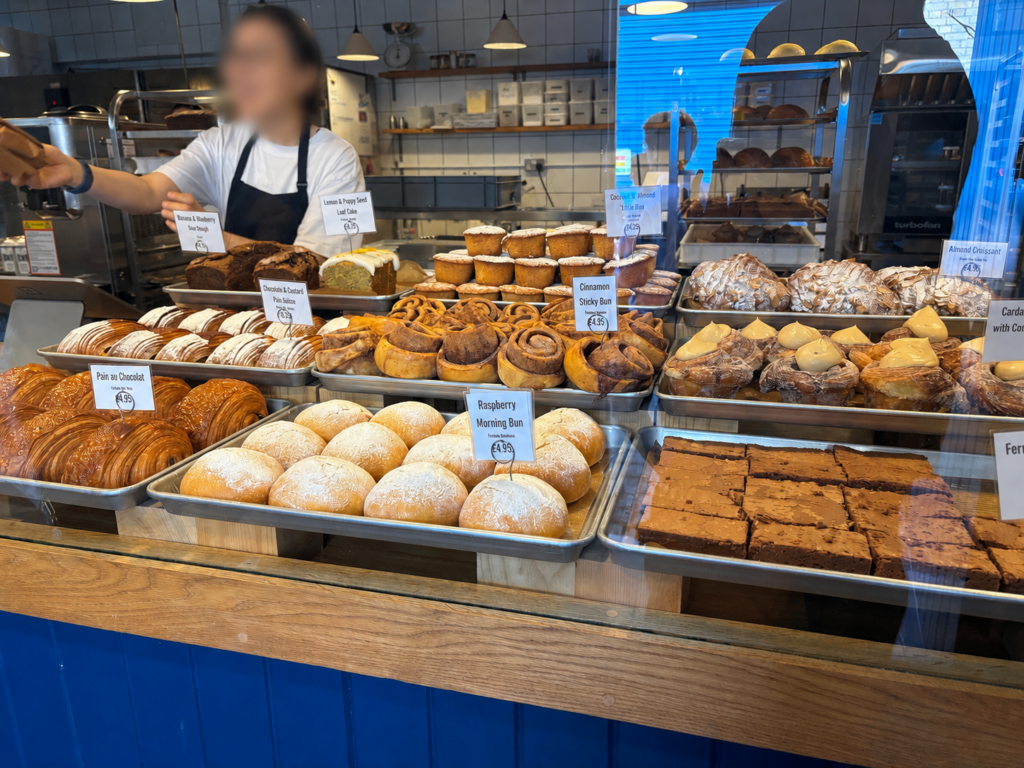 Fortitude Bakehouseのパン売り場