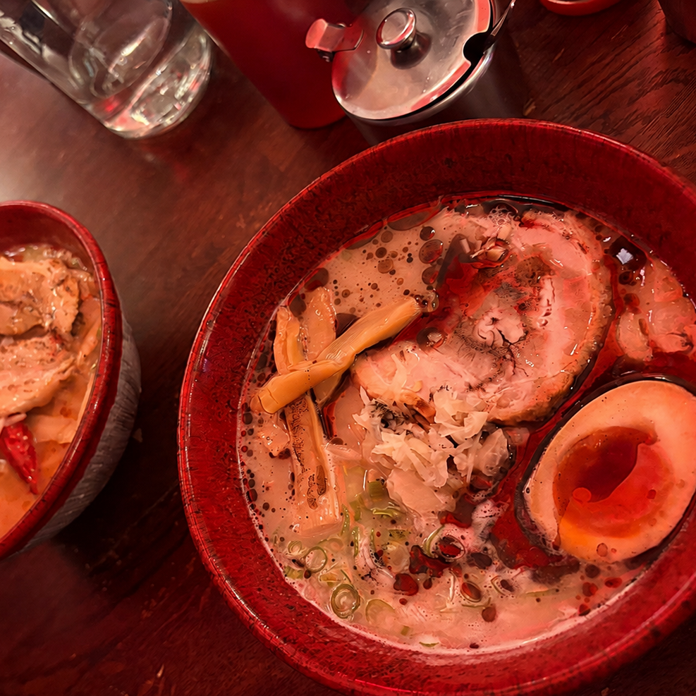 Bone Daddiesで食べたラーメン